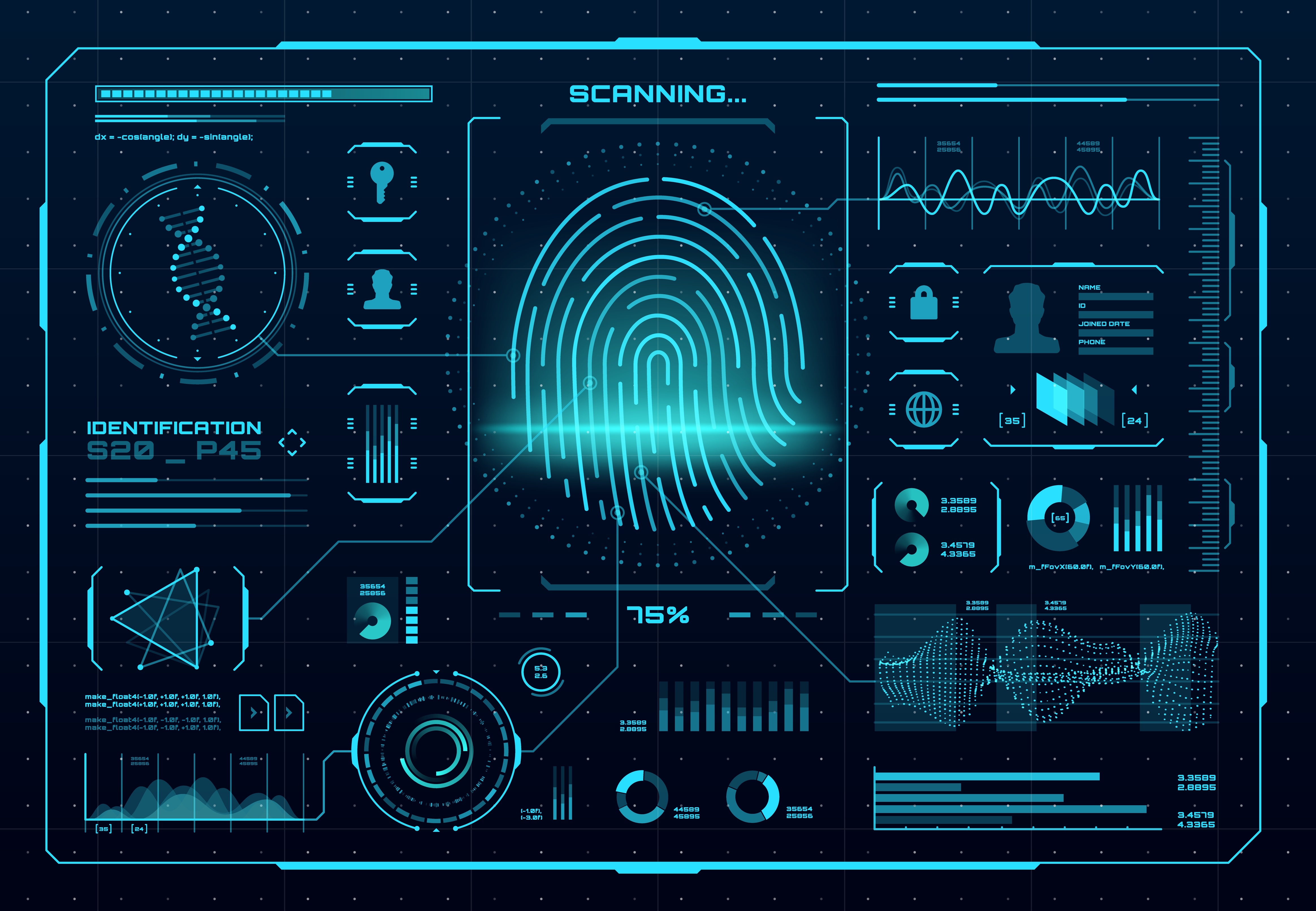 Hud Access HUD biometric access control interface fingerprint – CyRisk
